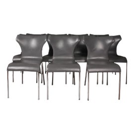 Example of BandB Italia Side Chairs