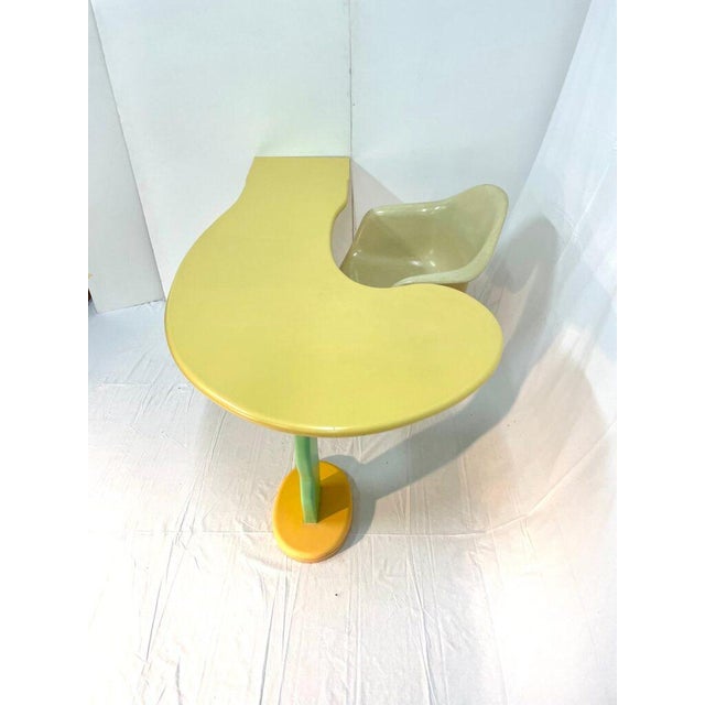 1980s Vintage Sculptural Desk by Laura Fiume, 1980s For Sale - Image 5 of 6