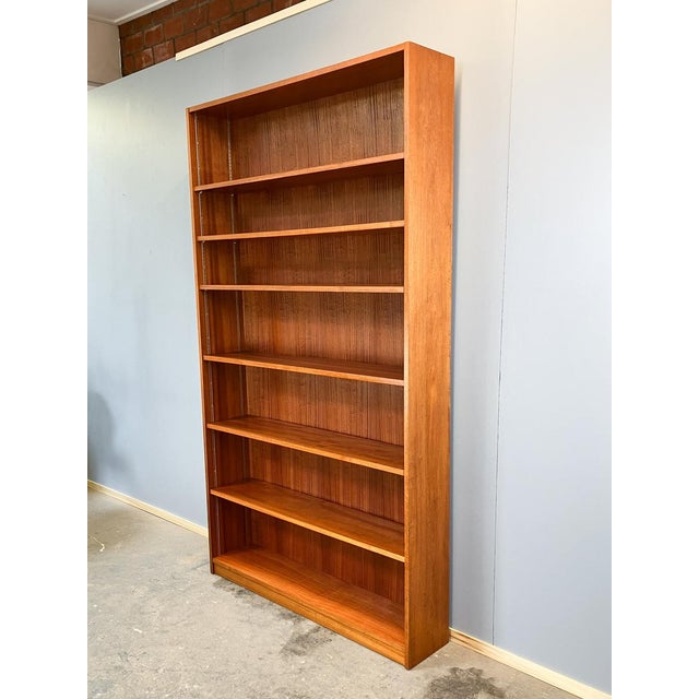Mid-Century Modern Bookshelf in Teak, 1960s For Sale - Image 3 of 6