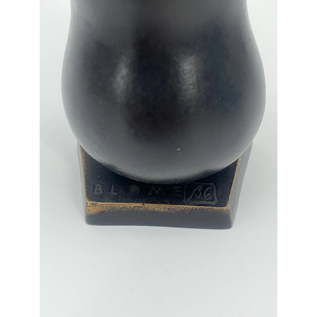 Maroon BG Kunst Object Table Sculpture in Bronze by Elizabeth Garouste and Mattia Bonetti for the Blome Collection in Ovp, 1999 For Sale - Image 8 of 10