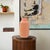 Orange Richland Embossed Peach Vase- Medium For Sale - Image 8 of 10