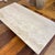 Custom Hand Made + Molded Travertine Coffee Table For Sale - Image 11 of 12