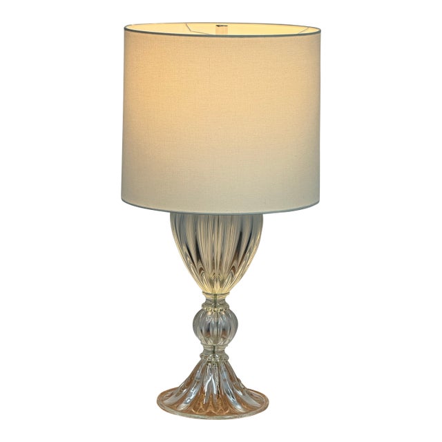 Bella Figura Lighting Murano Glass Urn Table Lamp For Sale