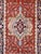 Traditional Serapi Rust/Navy Wool Runner- 2' 6'' X 8' 0'' For Sale - Image 3 of 9