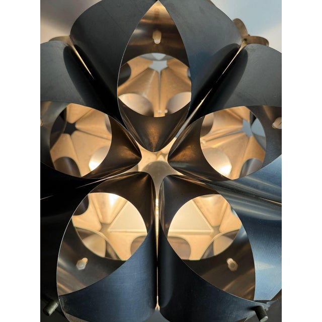 Aluminum Table Lamp, 1970s For Sale - Image 5 of 18