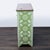 2000 - 2009 Pottery Barn Green Patterned 3-Drawer Dresser/Desk For Sale - Image 5 of 12