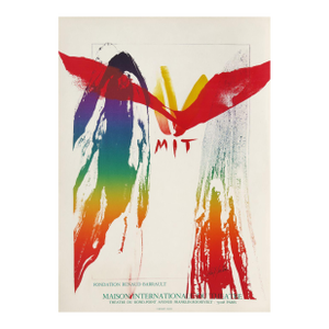 1980 Paul Jenkins Maison Internationale Du Théâtre Lithograph Poster