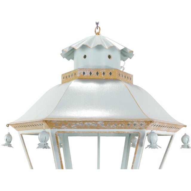 Handcrafted from durable metal, this wrought-iron chandelier perfectly embodies vintage Chinese style while seamlessly...