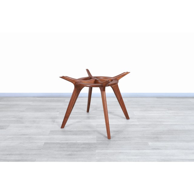 Mid-Century Modern Walnut Dining Table by Adrian Pearsall for Craft Associates For Sale - Image 10 of 13