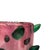 Glass Art Deco Style Pink and Green Murano Glass Vases with Applied Spikes, 1980, Set of 2 For Sale - Image 7 of 9