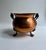 Mid 20th Century Iron Footed & Handled Hand Hammered Copper Pot, C. 1970's For Sale - Image 5 of 17