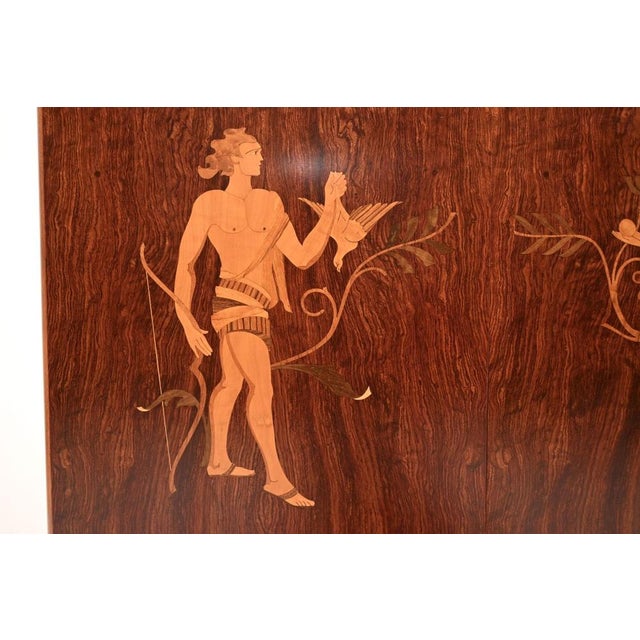 Swedish Art Deco Inlaid Drinks Cabinet, 1930 For Sale - Image 11 of 14