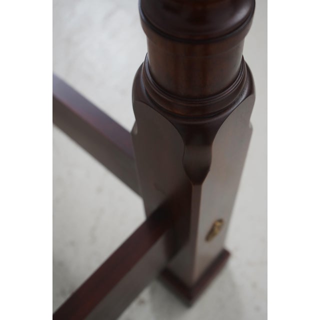 Henkel Harris King Size Model 172 Mahogany Poster Bed For Sale - Image 10 of 17