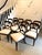 Hollywood Regency English Regency Carved Mahogany Dining Chairs, 1830s, Set of 10 For Sale - Image 3 of 15