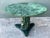 Vintage Green Marble Pedestal Table For Sale - Image 10 of 12