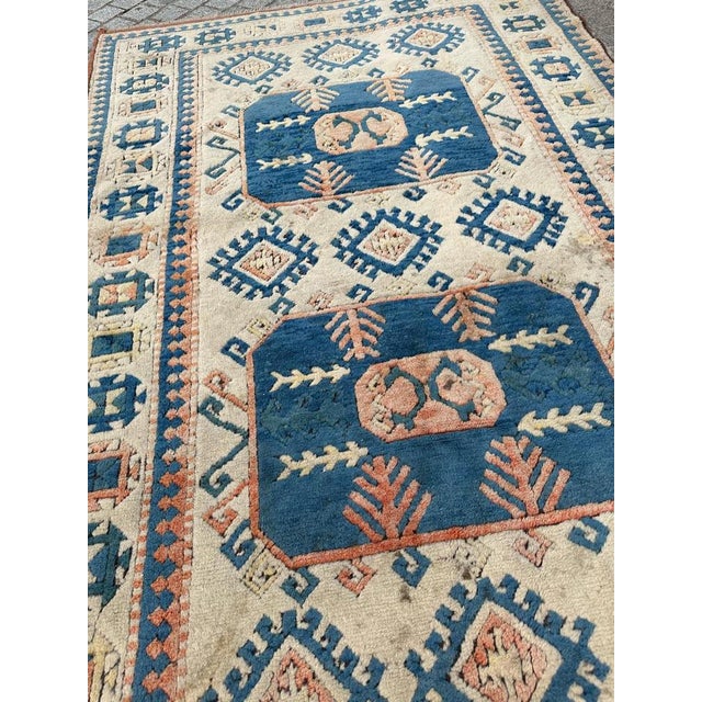 Vintage Turkish Kars Rug, 1980s For Sale - Image 11 of 15