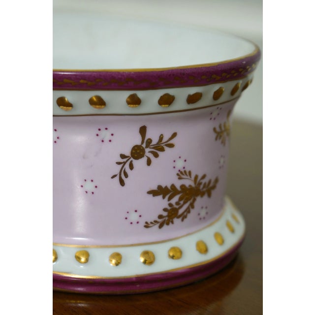 Chinese Pair Chinese Porcelain Decorated Planter Bowls For Sale - Image 3 of 11