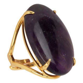 Celine Ring, Purple, Size 5 For Sale