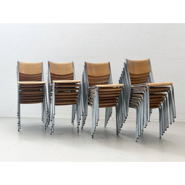 Vintage Stacking Chair by Gustav Hassenpflug for Embru, 1970s For Sale - Image 16 of 18