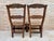Mid-Century Modern Mid 20th Century French Oak and Rush Armchairs, Set of 2 For Sale - Image 3 of 18