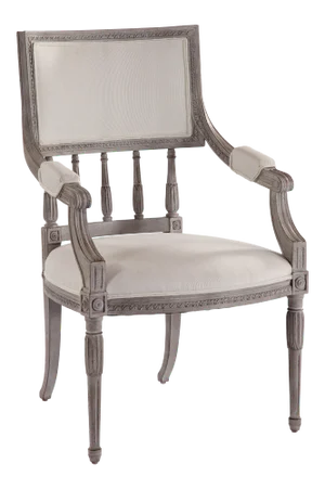 Swedish Spindle Back Dining Arm Chair