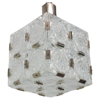 Mid-Century Pendant from Kamenický Šenov, 1970s For Sale