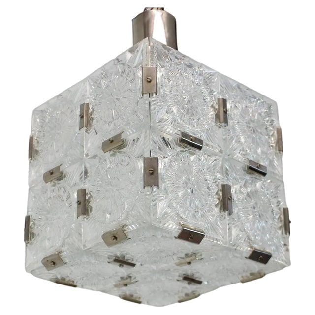 Mid-Century Pendant from Kamenický Šenov, 1970s For Sale