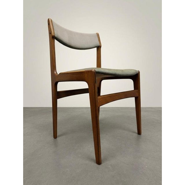 Mid-Century Danish Teak Dining Chairs attributed to Erik Buch, 1950s, Set of 6 For Sale - Image 4 of 9