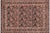 Black Shabby Chic 1990's Floral Pak-Persian Black/Red Wool Rug - 9'2'' X 11'10'' For Sale - Image 8 of 9