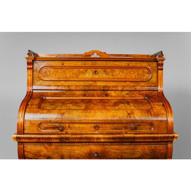 Louis Philippe Pine Secretary For Sale - Image 12 of 18