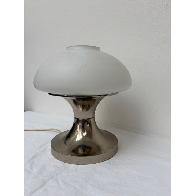 1960s Mid-Century Table Lamp from VEB Leuchtenwerk Görlitz, GDR, 1960s For Sale - Image 5 of 9