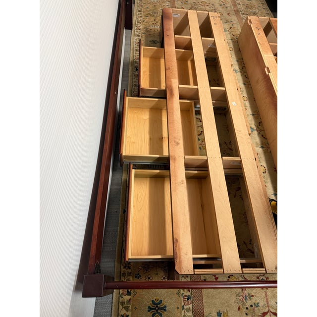 Queen Size Stuart David Storage Bed Frame For Sale In San Francisco - Image 6 of 18