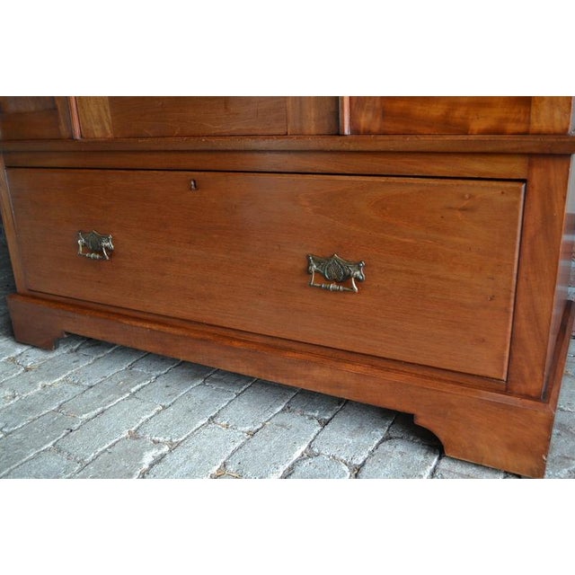 Antique One-Door Cabinet in Mahogany, 1900s For Sale - Image 6 of 10