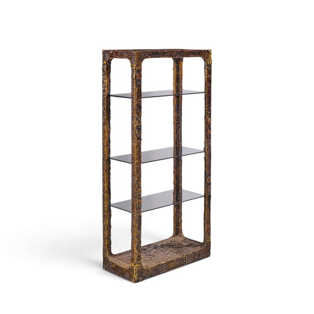 Adrian Pearsall for Craft Associates Mid Century 'Goop' Brutalist Étagère Shelf For Sale - Image 9 of 9