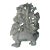 Vintage Carved Hardstone Sculpture Chinese Dragon Turtle Feng Shui Statue For Sale