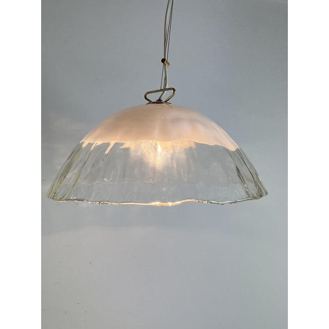 Mid-Century Italian Murano Glass Ceiling Light by La Murrina, 1970s For Sale - Image 7 of 9