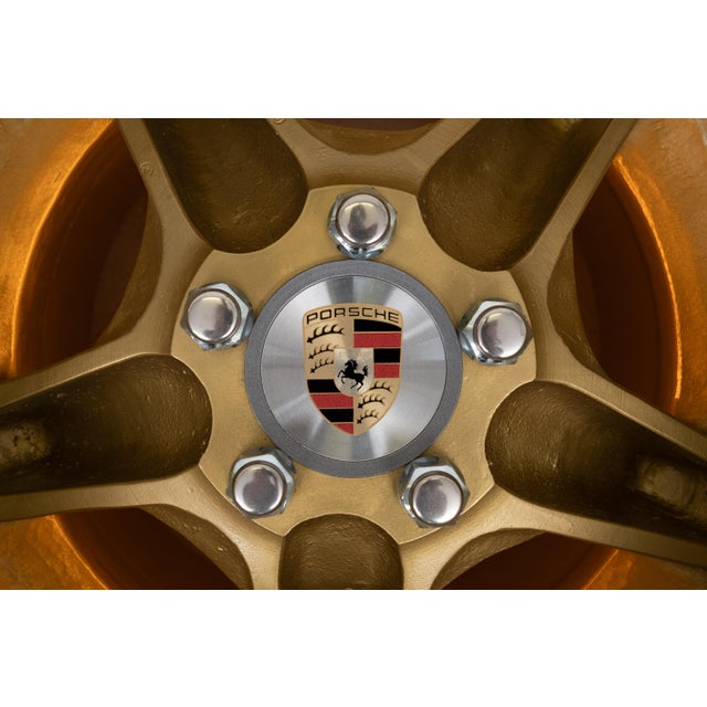 Porsche Rim Side Table with Light, 1970s For Sale - Image 11 of 12