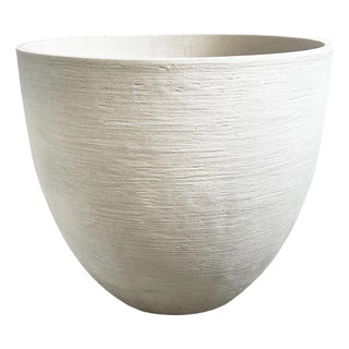 Modern White Composite Planter Pot For Sale