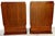 Art Deco Art Deco Zebrawood Pedestals, Late 20th Century, Sculptural Pair For Sale - Image 3 of 16