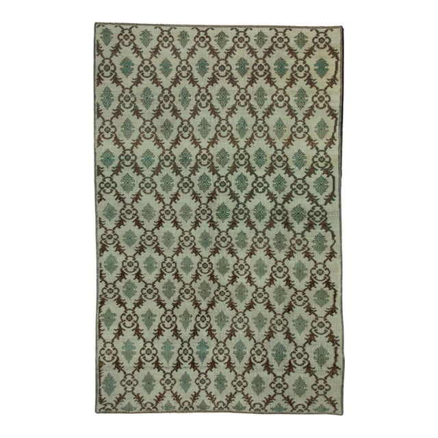Turkish Vintage Rug 5'3" x 8'3" #20611 For Sale