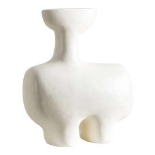 Zephyr Sculpture, White Handmade Object For Sale