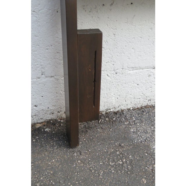 Mid Century Modern Full Queen Size Headboard For Sale In Miami - Image 6 of 11