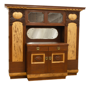 Large Art Nouveau Sideboard, Austria-Hungary, 1915