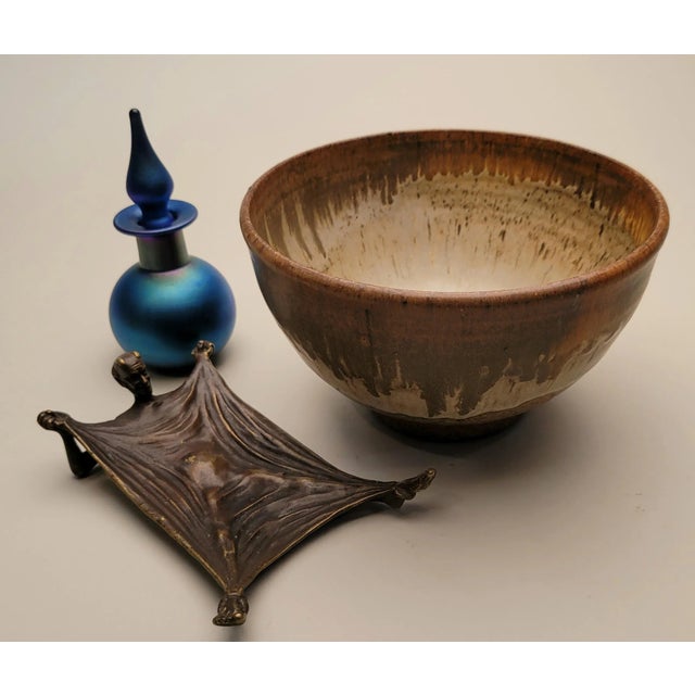Studio Pottery Bowl by Nancy Valk For Sale - Image 11 of 12
