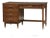 1960s Refinished Walnut Mid Century Desk by Drexel Biscayne For Sale
