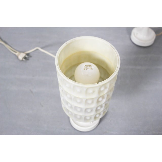 Bring a touch of sophistication to your interior with this beautifully crafted set of vintage lamps. Authentic Erco...