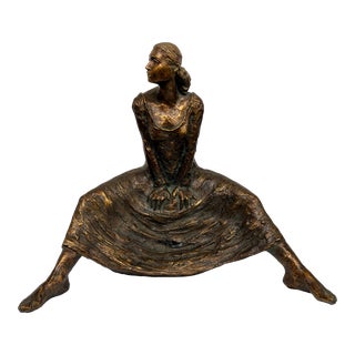 Alice Heath Martha Graham Durastone Sculpture For Sale