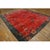 Antique Rectangle Red Hand Knotted Pile 1920s Wool Rug, Circa Date: 1920s. This exceptional wool pile piece exemplifies...