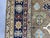 Brown and Navy Kazak Style Tribal Area Rug With Medallions, 5' X 7'7" For Sale - Image 11 of 15