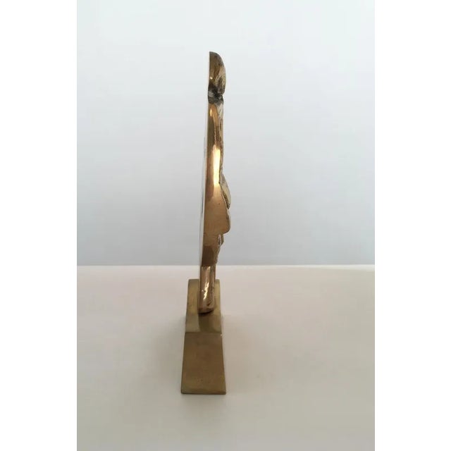 Italian Bronze Abstract Sculpture by Rodica Tanasescu, 1980 For Sale - Image 4 of 13